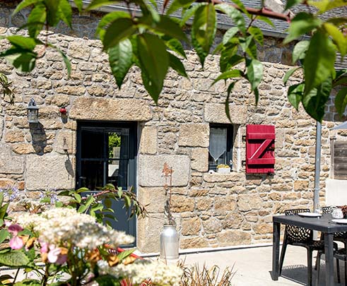 Devanture du gîte
