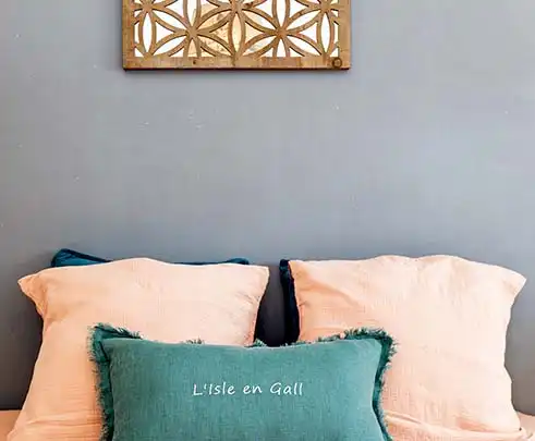 Meuible avec lampe
