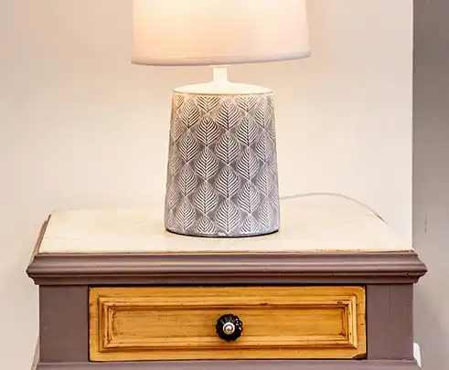 Lit dans chambre