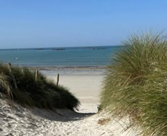 Accès à la plage
